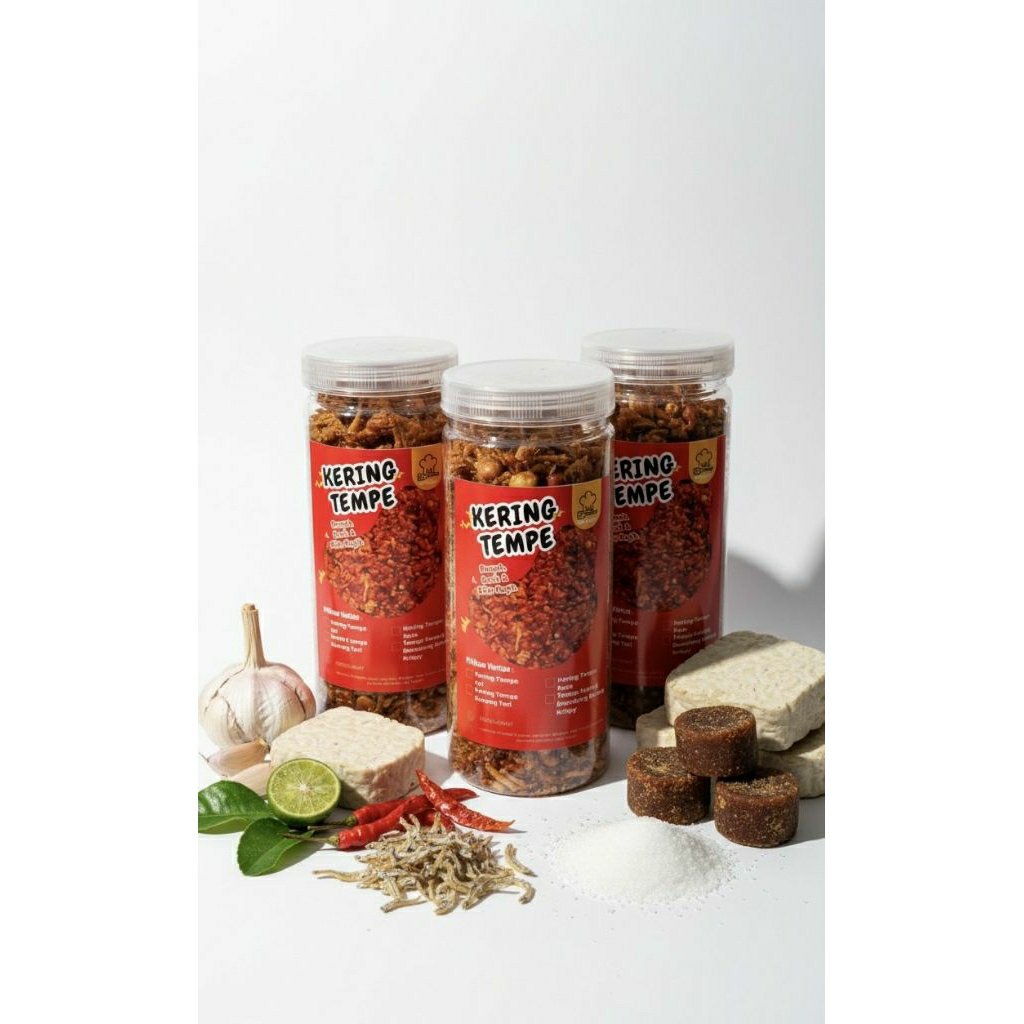 KERING TEMPE KACANG TERI/ TEMPE OREK KACANG TERI KERING