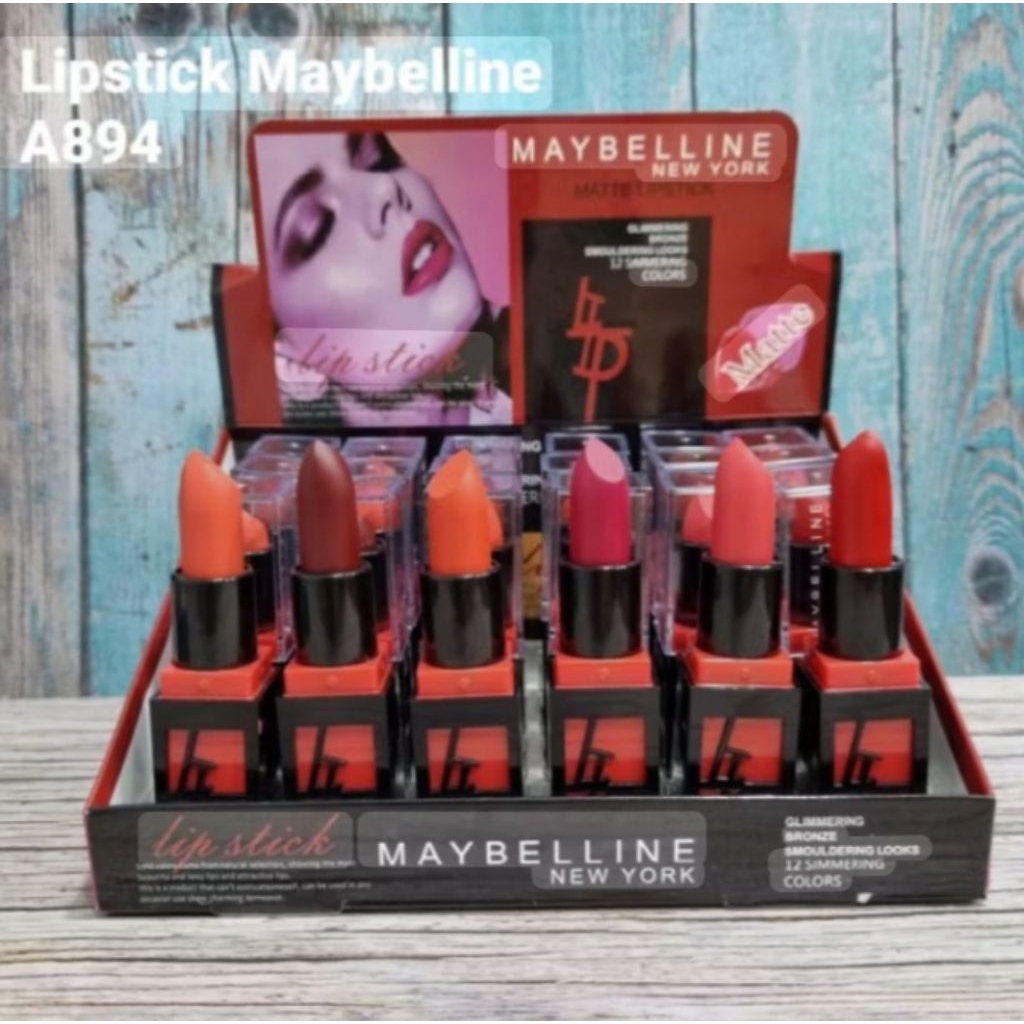 [LUSINAN] LIPSTIK MAYBELLINE MATTE GLITER