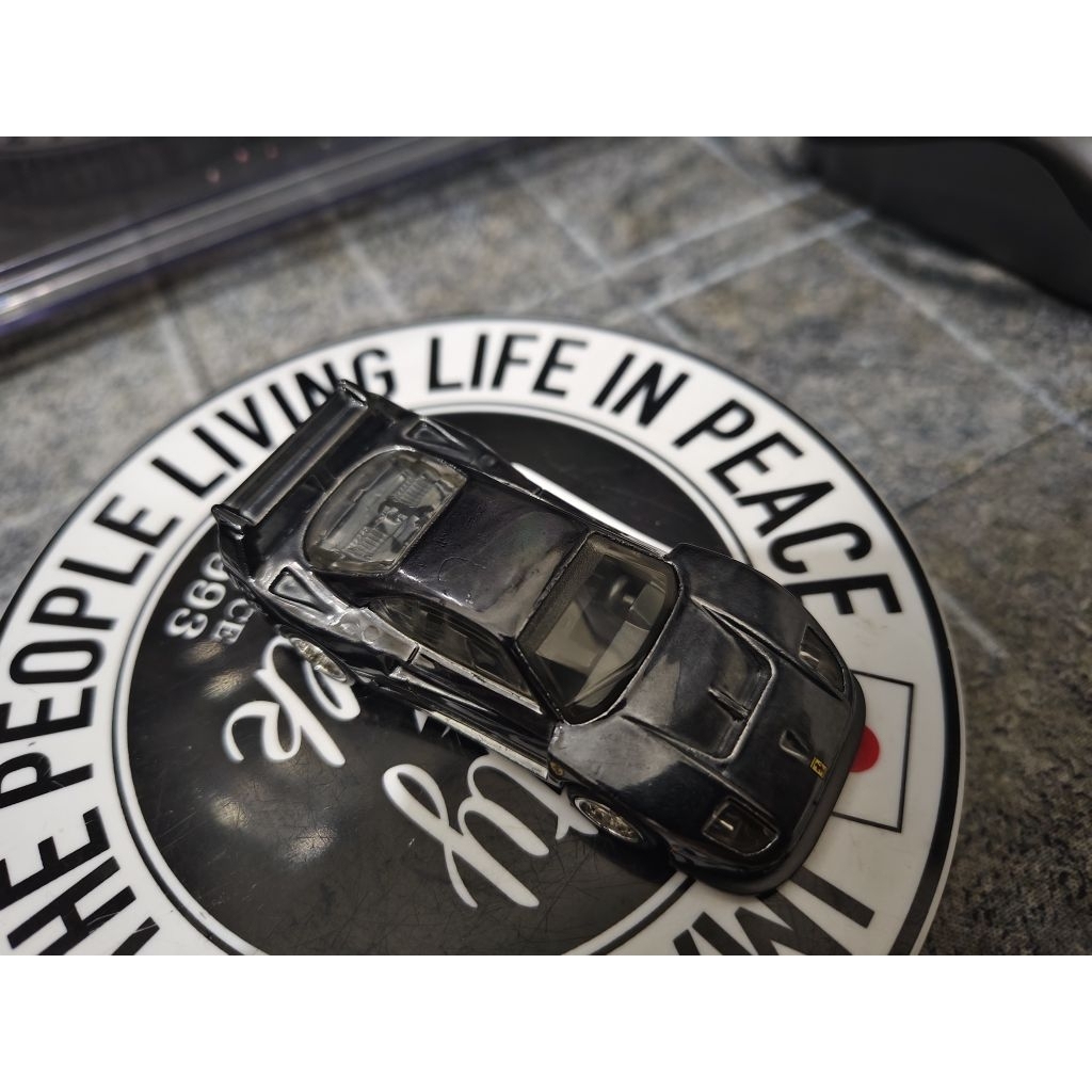 HOT WHEELS STH FERRARI F40 BLACK CHROME LOOSE