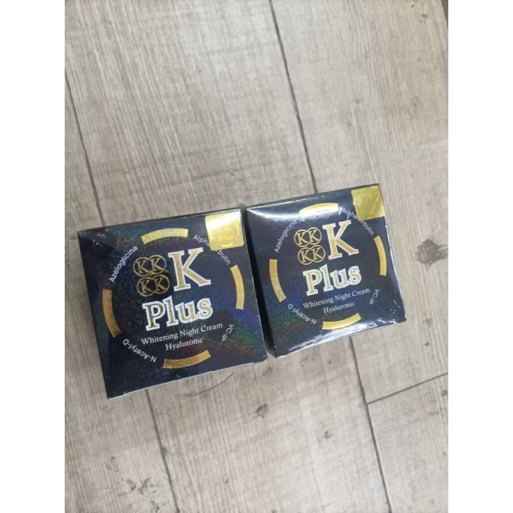 4K Plus Whitening Night Cream (New Packaging) Original Thailand