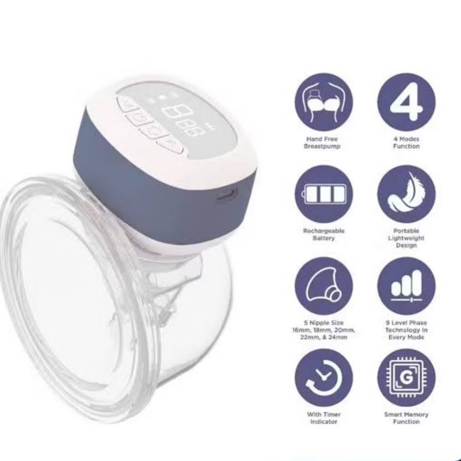 GEA BABY Cello Veola Pompa ASI Handsfree Portabel Elektrik - Breast Pump Electric Portable (PRELOVED