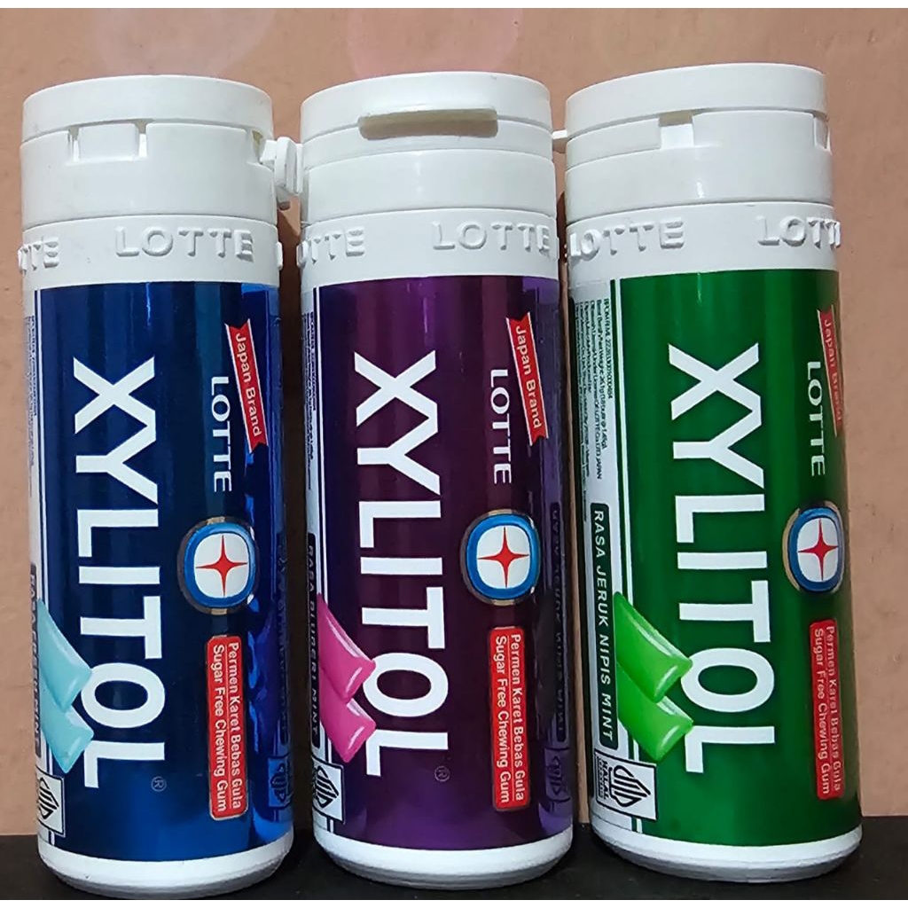 Xylitol Permen Karet Bebas Gula - Tabung Mini