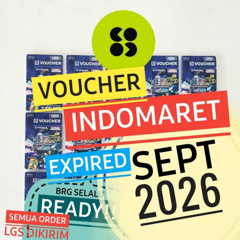 Voucher INDOMARET 100RB 100000 IDM Belanja Murah