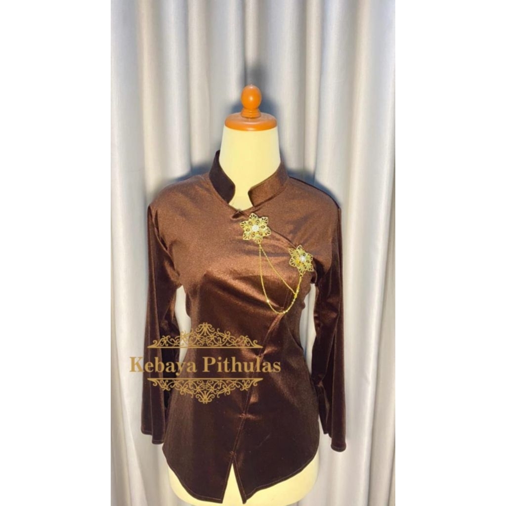 KEBAYA JANGGAN KAIN BLUDRU TERMURAH