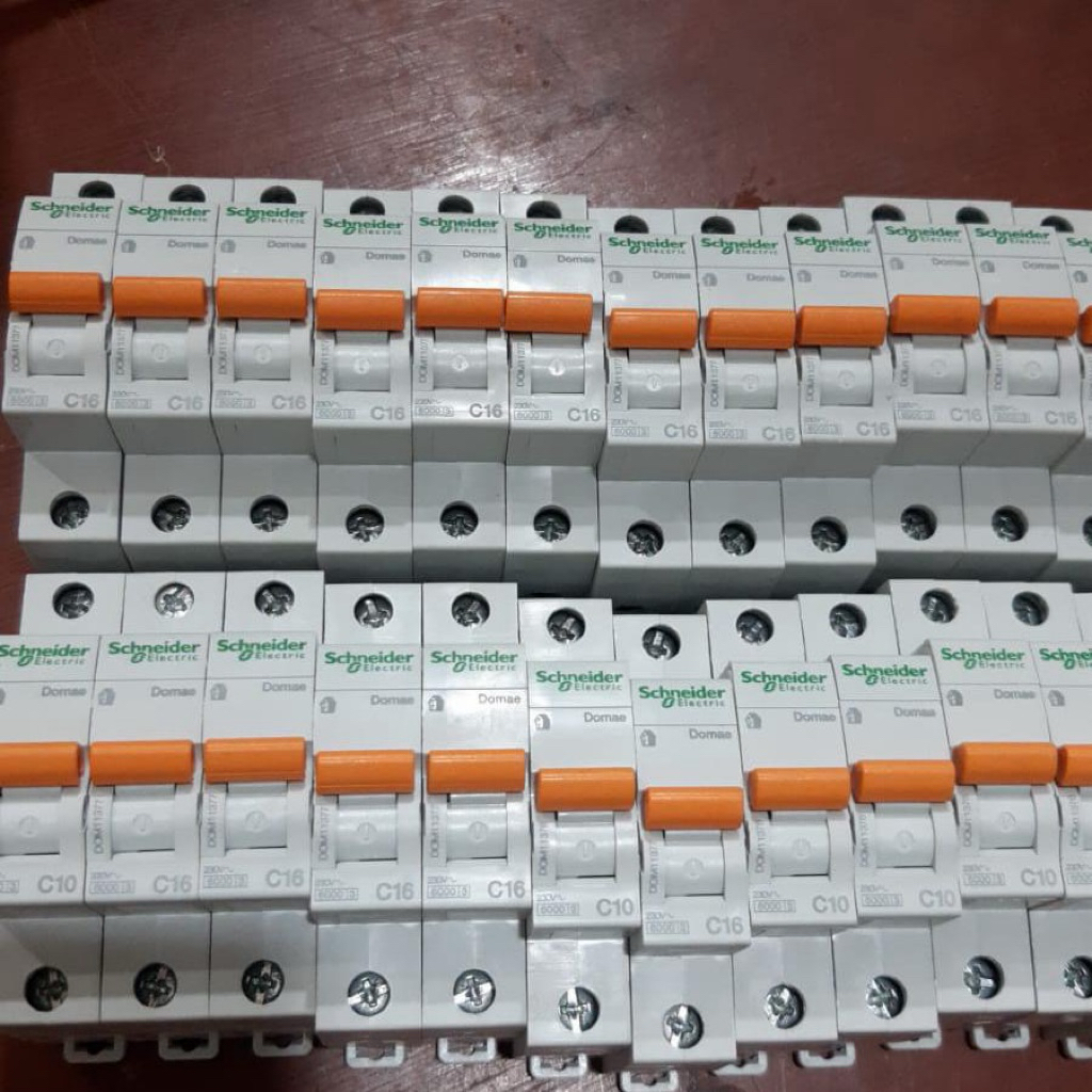 mcb schneider 1phase 10A, 1phase 16A Domae