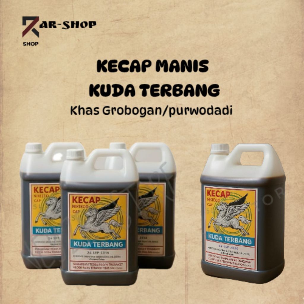 KECAP MANIS KUDA TERBANG KHAS WIROSARI KABUPATEN GROBOGAN