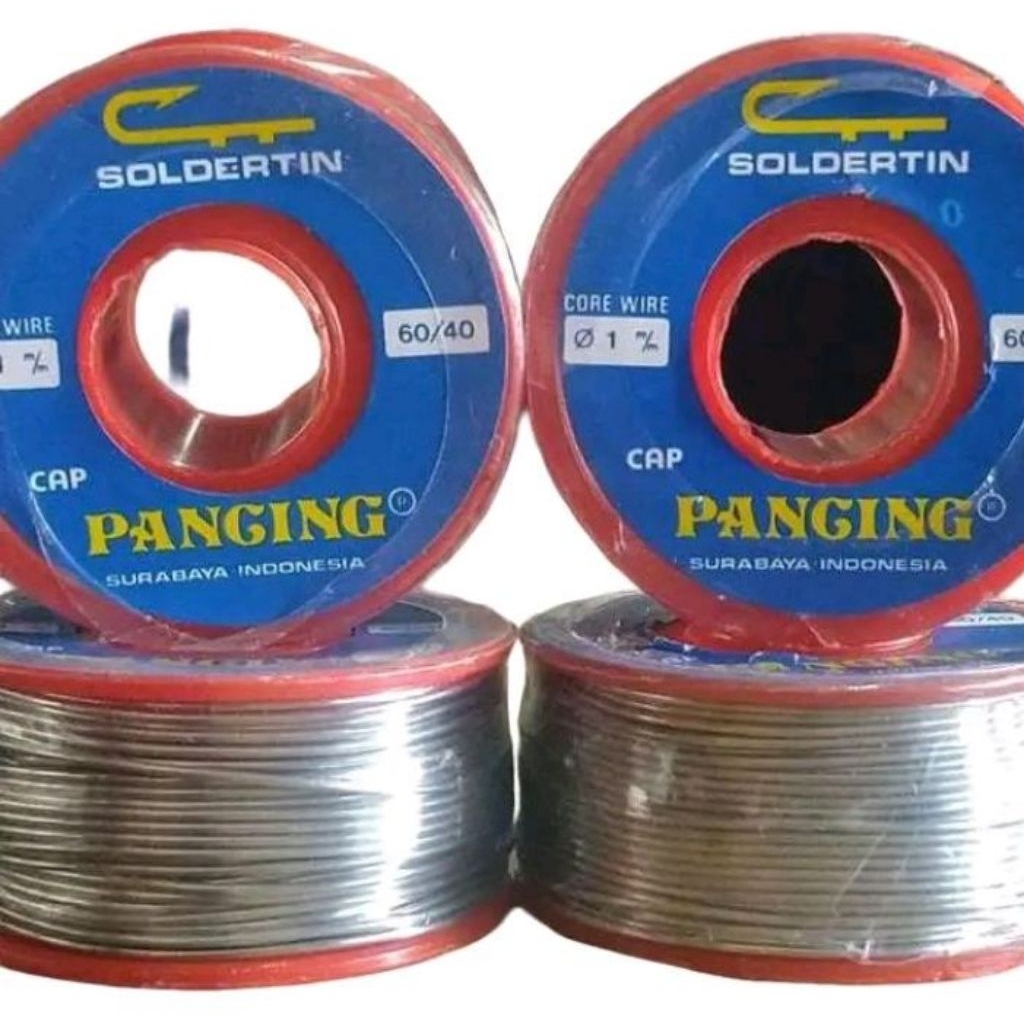 Kawat timah solder 0,5 kg diameter 1mm (60/40) Cap pancing