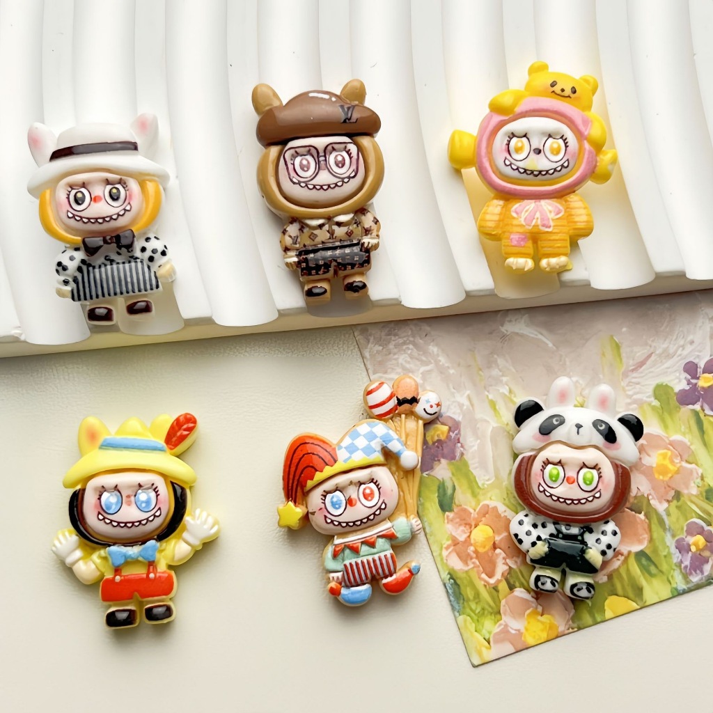 Pin Charm Aksesoris Hiasan Sandal Baim Pin Kancing Sendal Kodok Bahan Pvc