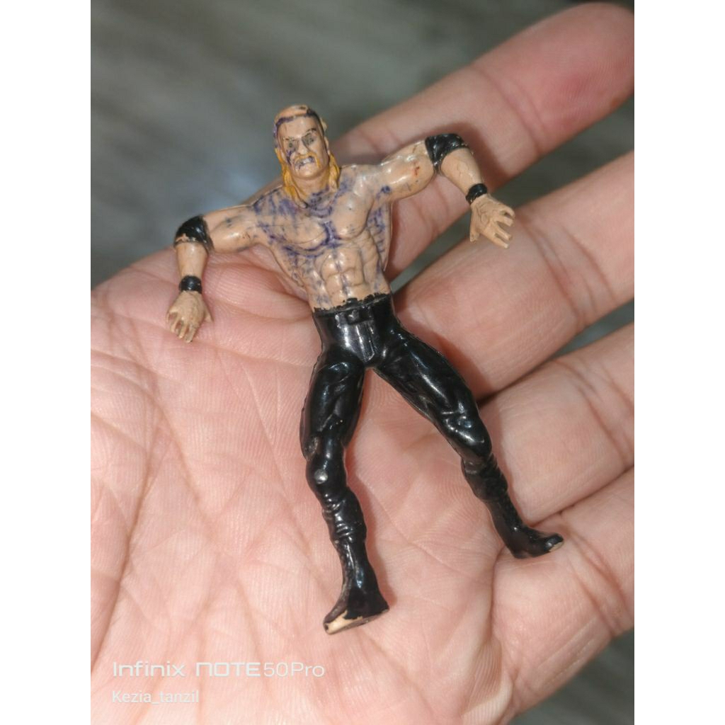 ACTION FIGURE FIGUR SUPERHERO SUPER HERO WWE SMACKDOWN SMACK DOWN RARE LANGKA JARANG ADA