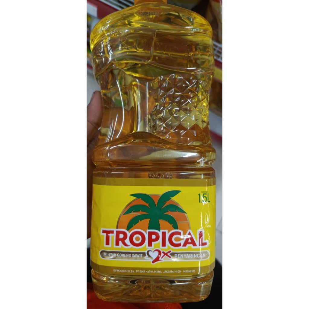 Minyak Goreng Tropical 1,5 liter