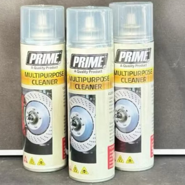 PRIME Brake Cleaner 500ml ORIGINAL Pembersih Pengereman Cakram Tromol Kendaraan Motor Mobil ASLI