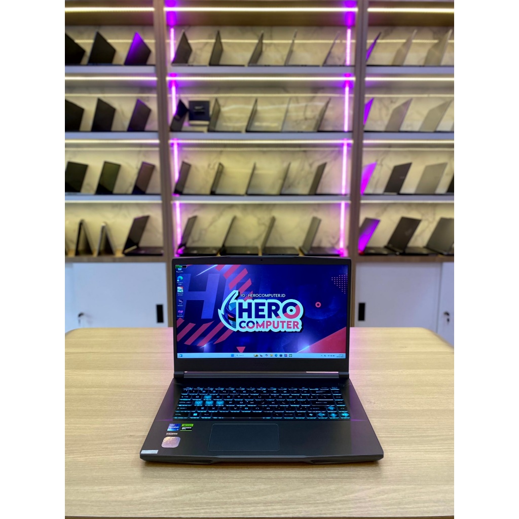 Laptop MSI Thin 15 Gaming, Intel Core i7 13620H, Nvidia RTX3050