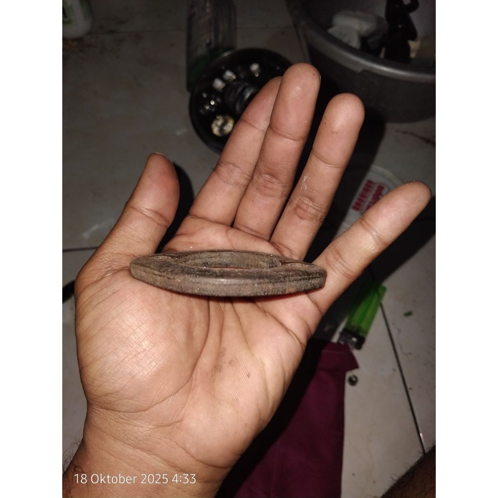 klem ring knalpot tiger 2000, tilam, tilas original second