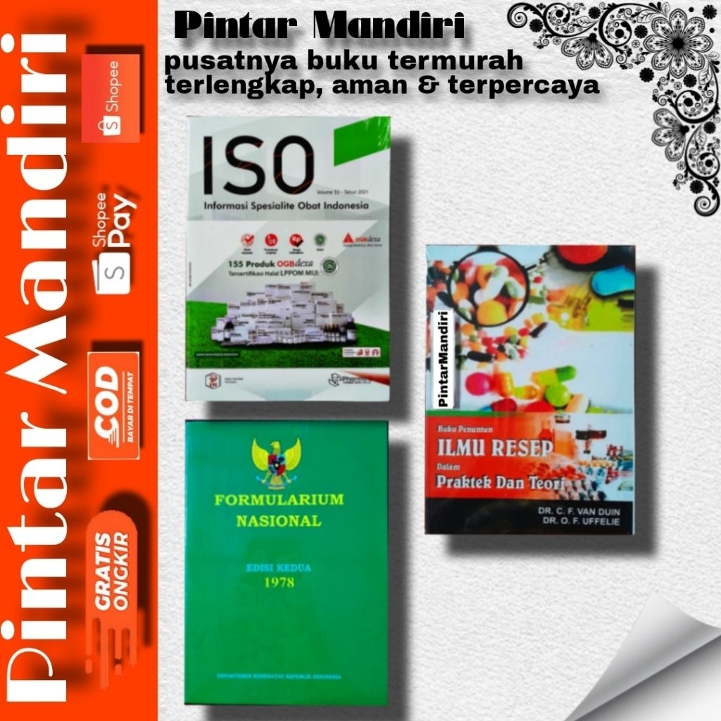 paket 3 buku : Ilmu Resep, ISO, Fornas