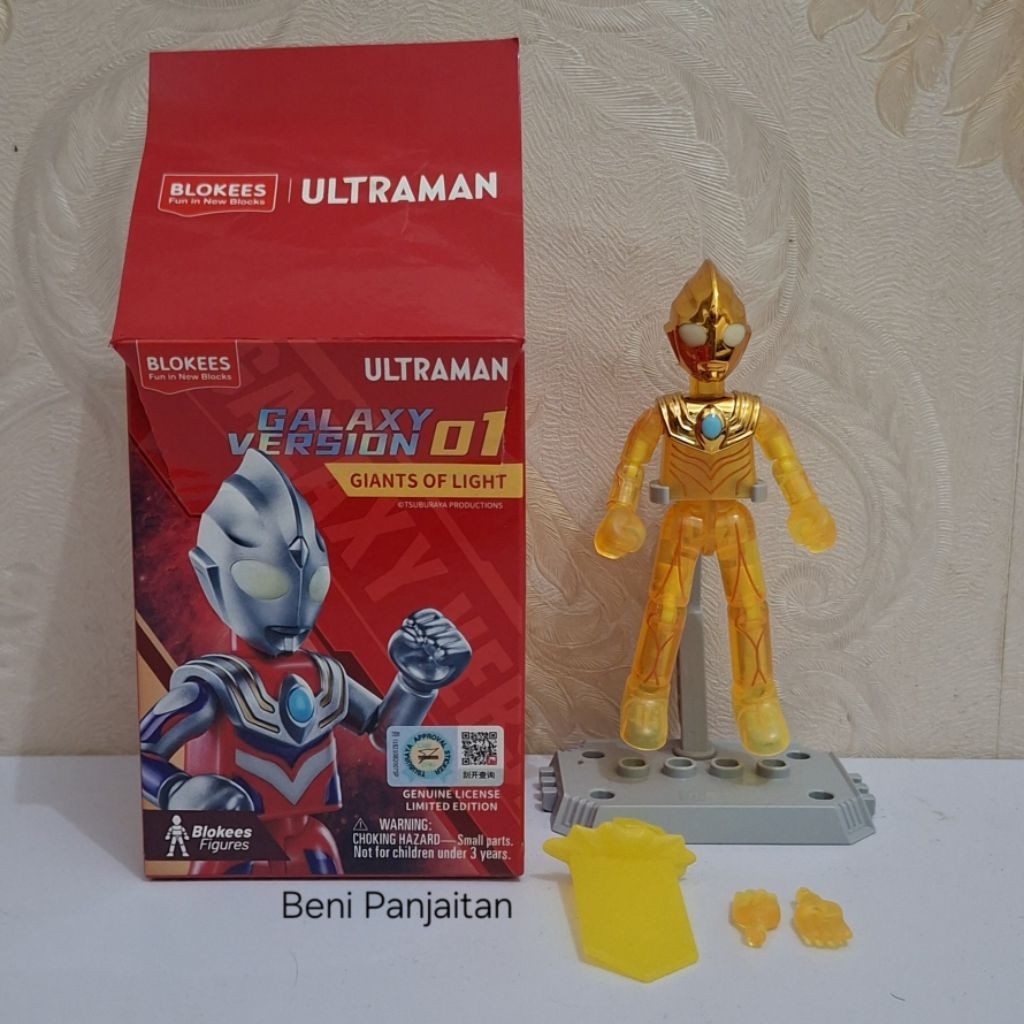 Blokees Ultraman Tiga Secret Vol 1 (Sudah Rakit)