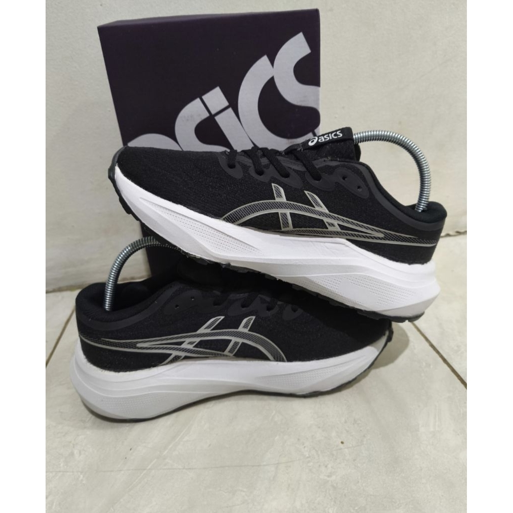 asics trail run full black