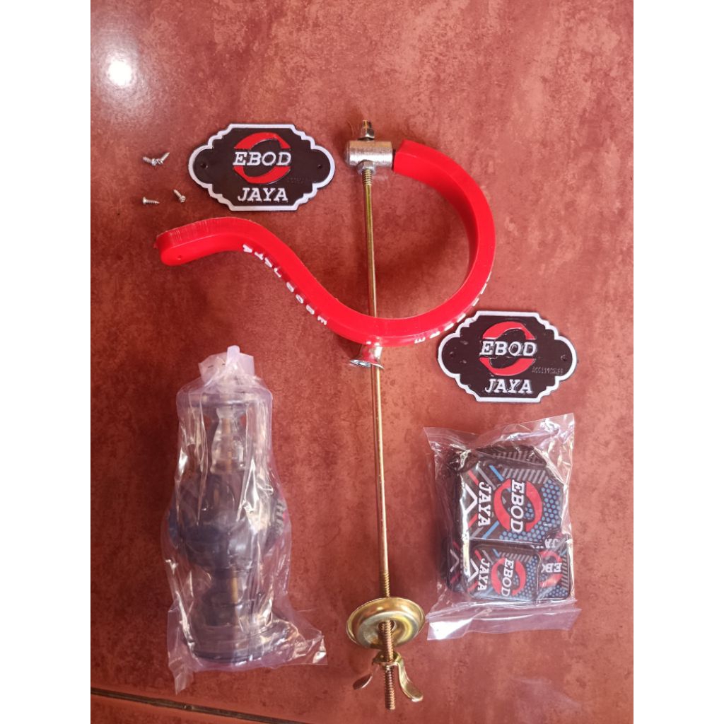 Aksesoris Emblem Logo Fullset Buat Sangkar Kotak Merk EBOD JAYA Original