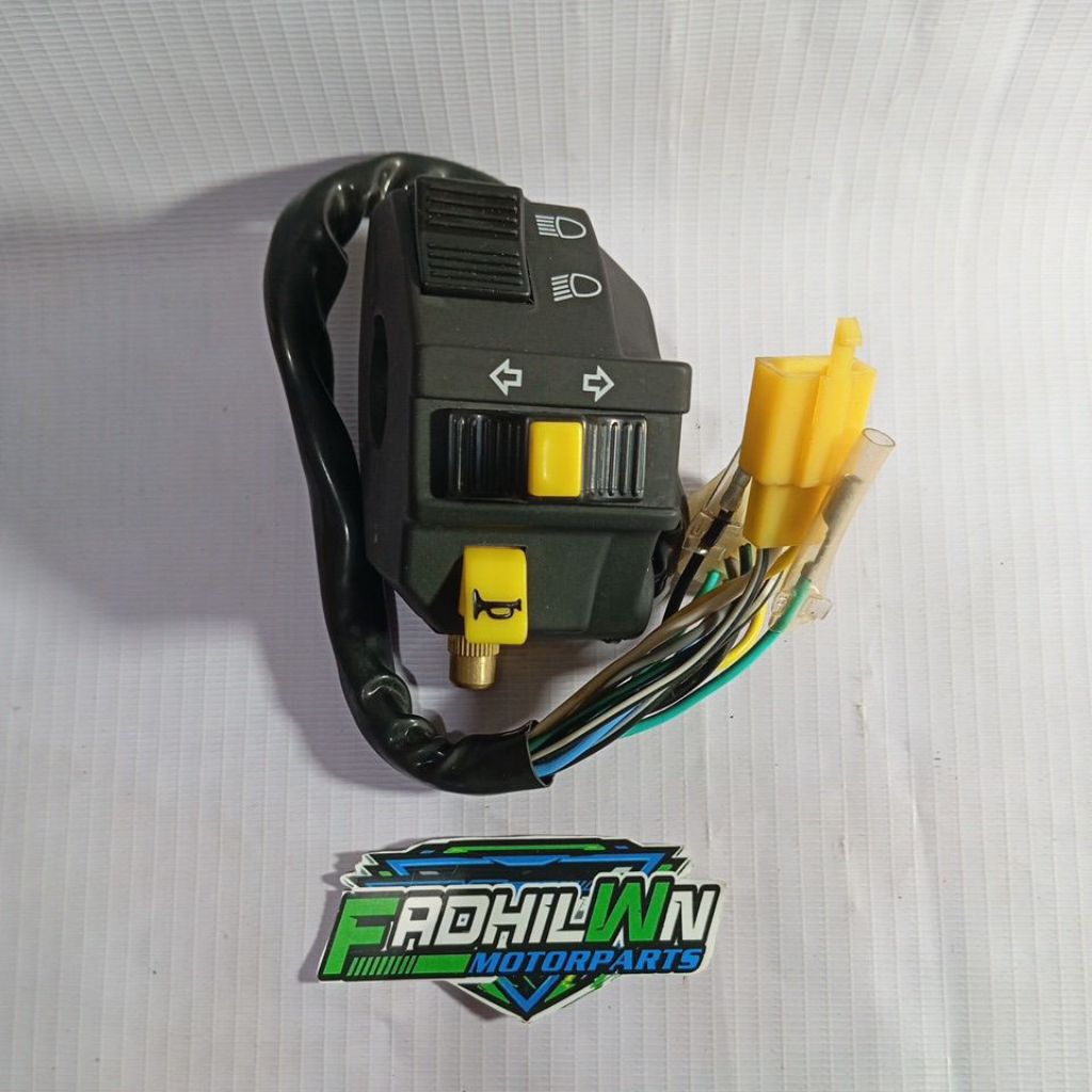 Holder kiri Tornado Shogun kebo lama Satria 2 tak lumba / Saklar kiri Tornado Shogun kebo lama Satri