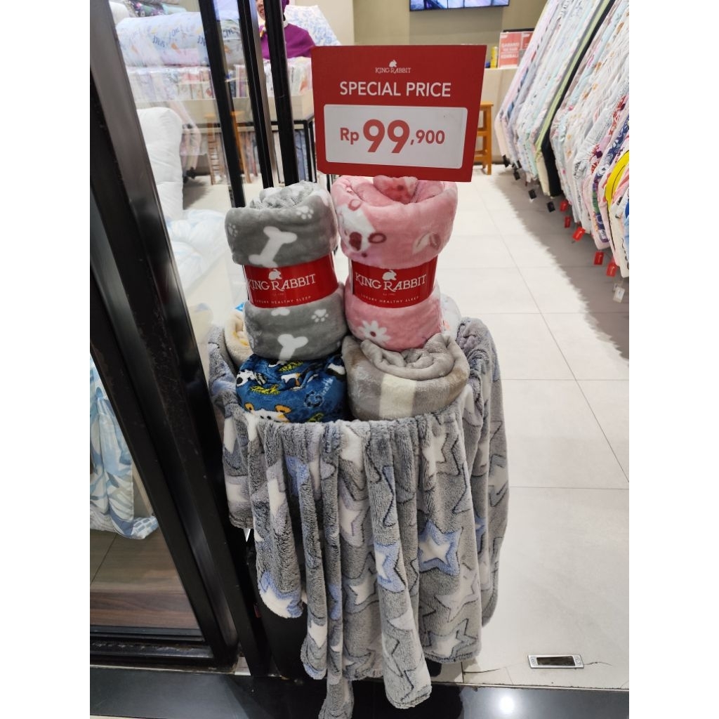 king rabbit selimut sale