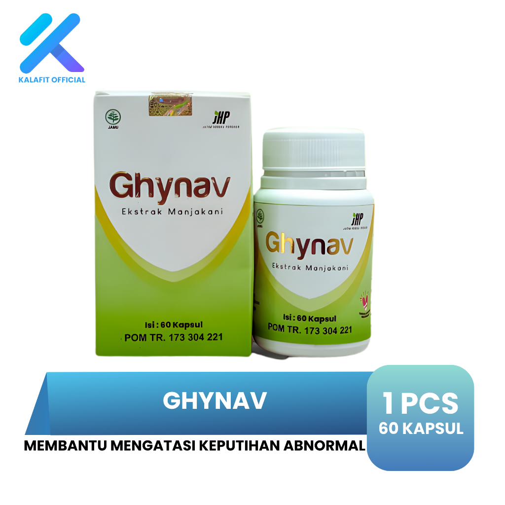 Ghynav Kapsul Manjakani Membantu Atasi Keputihan Berlebih