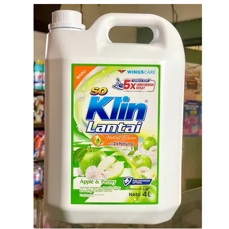 SOKLIN PEMBERSIH LANTAI 4 LITER / 4000 ML