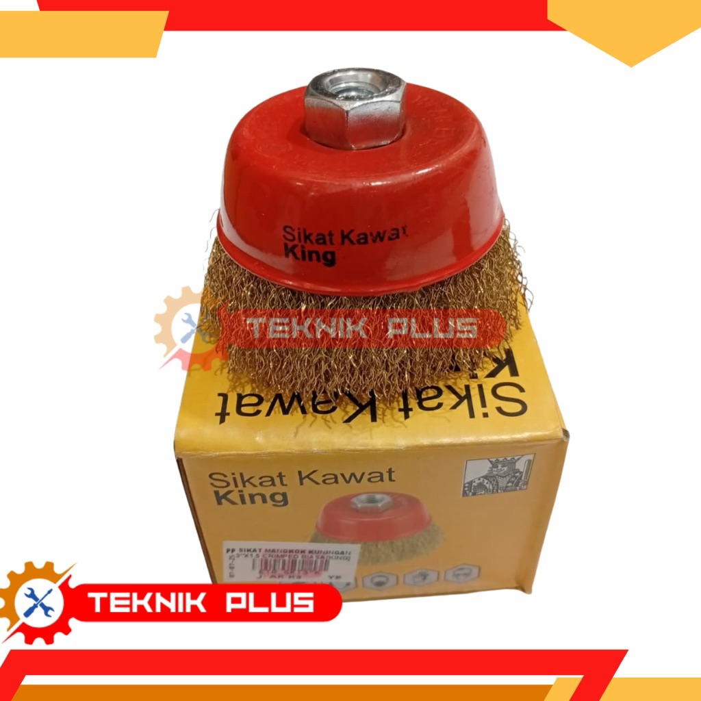 Sikat kawat mangkok halus dan kasar