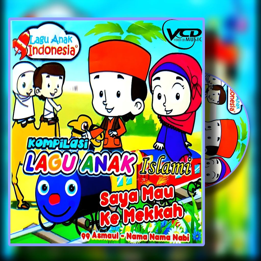 KASET VCD VIDIO MUSIK LAGU RELIGI ISLAMI ANAK ANAK - KASET KUMPULAN SHOLAWAT ANAK ANAK - KASET CD LA