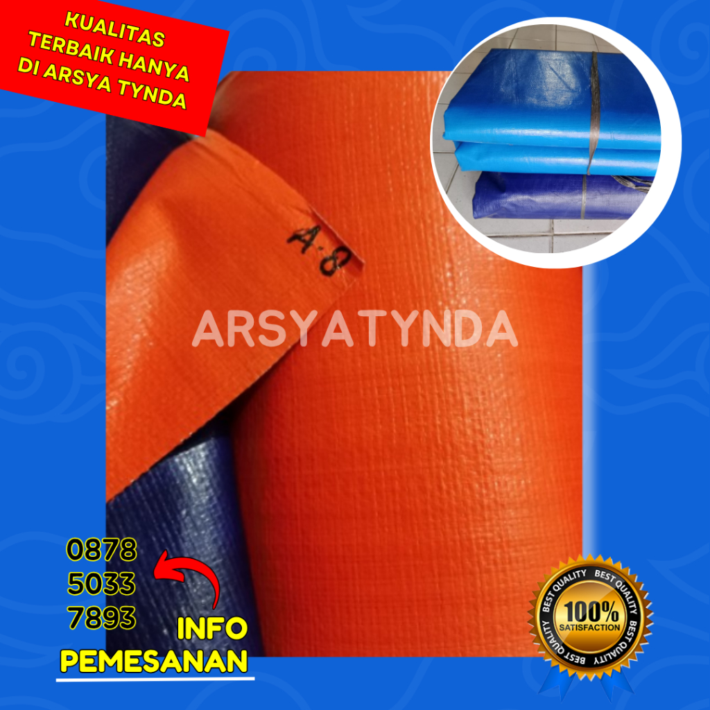 TERPAL A8 KOREA LEMBARAN HARGA PER METER TEBAL KUAT WATERPROOF UNTUK COVER & KOLAM IKAN