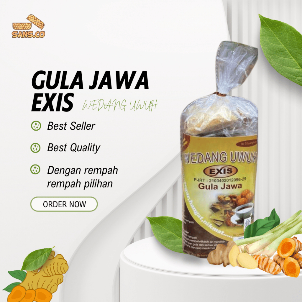 WEDANG UWUH GULA JAWA EXIS ASLI KOMPLIT KHAS IMOGIRI / Imogiri Jaya