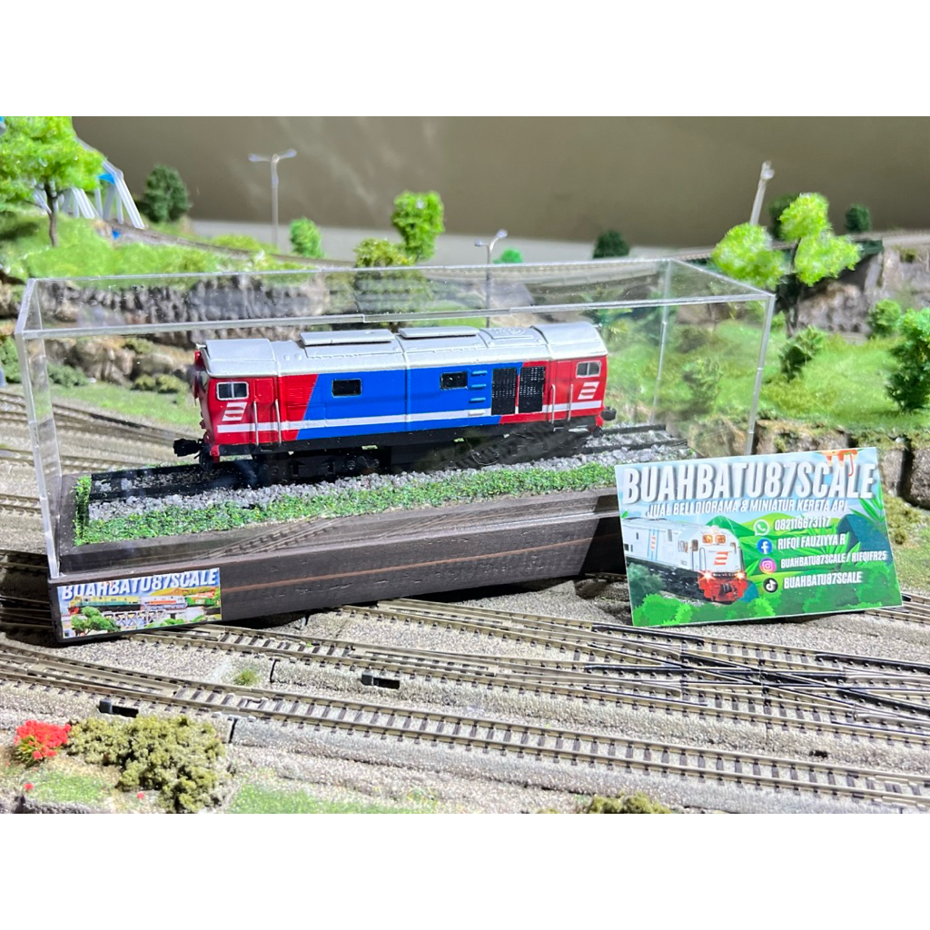 Miniatur Lokomotif BB 301 37 Livery Perumka Skala HO High Detail