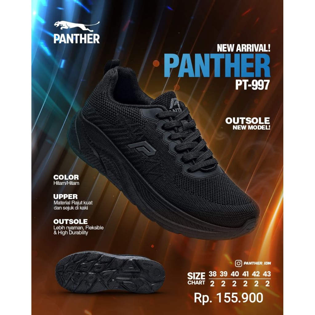 Sepatu Loggo Panther – Sepatu Sekolah & Casual Pria/Wanita – 100% Original – Nyaman, Tangguh, dan Be