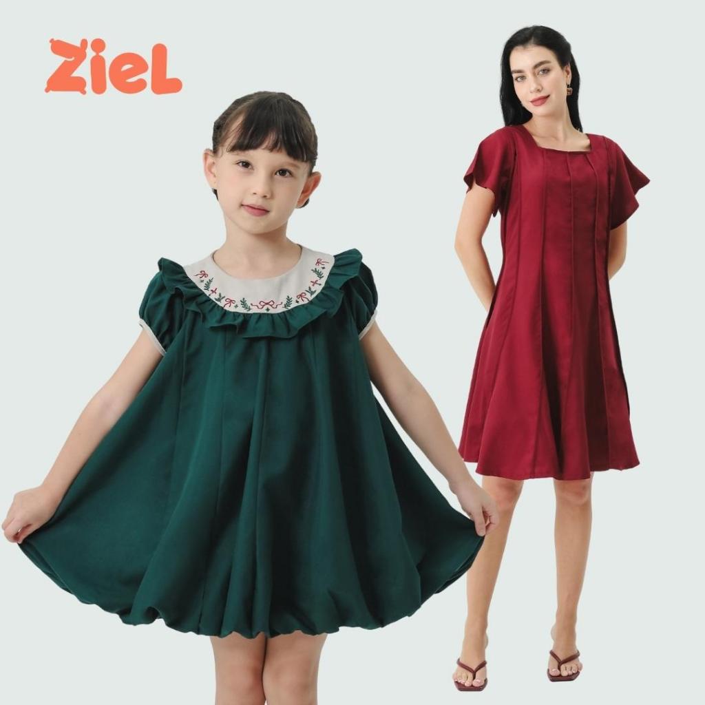ZIEL KIDS - Polaris Dress | Christmas 2025 | Terusan Katun Premium | Couple Mom & Girl