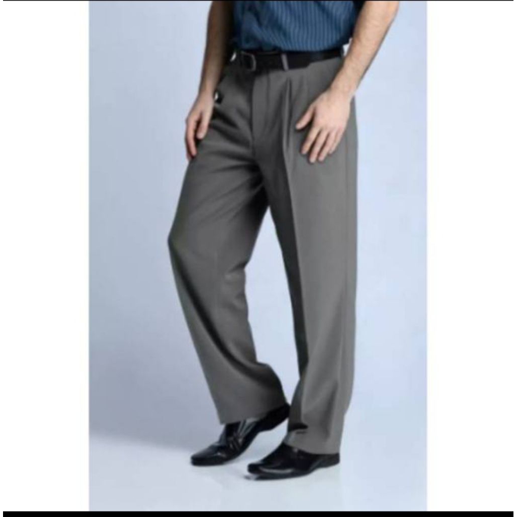 CELANA PANJANG FORMAL PRIA JUMBO | KATUN | KERJA