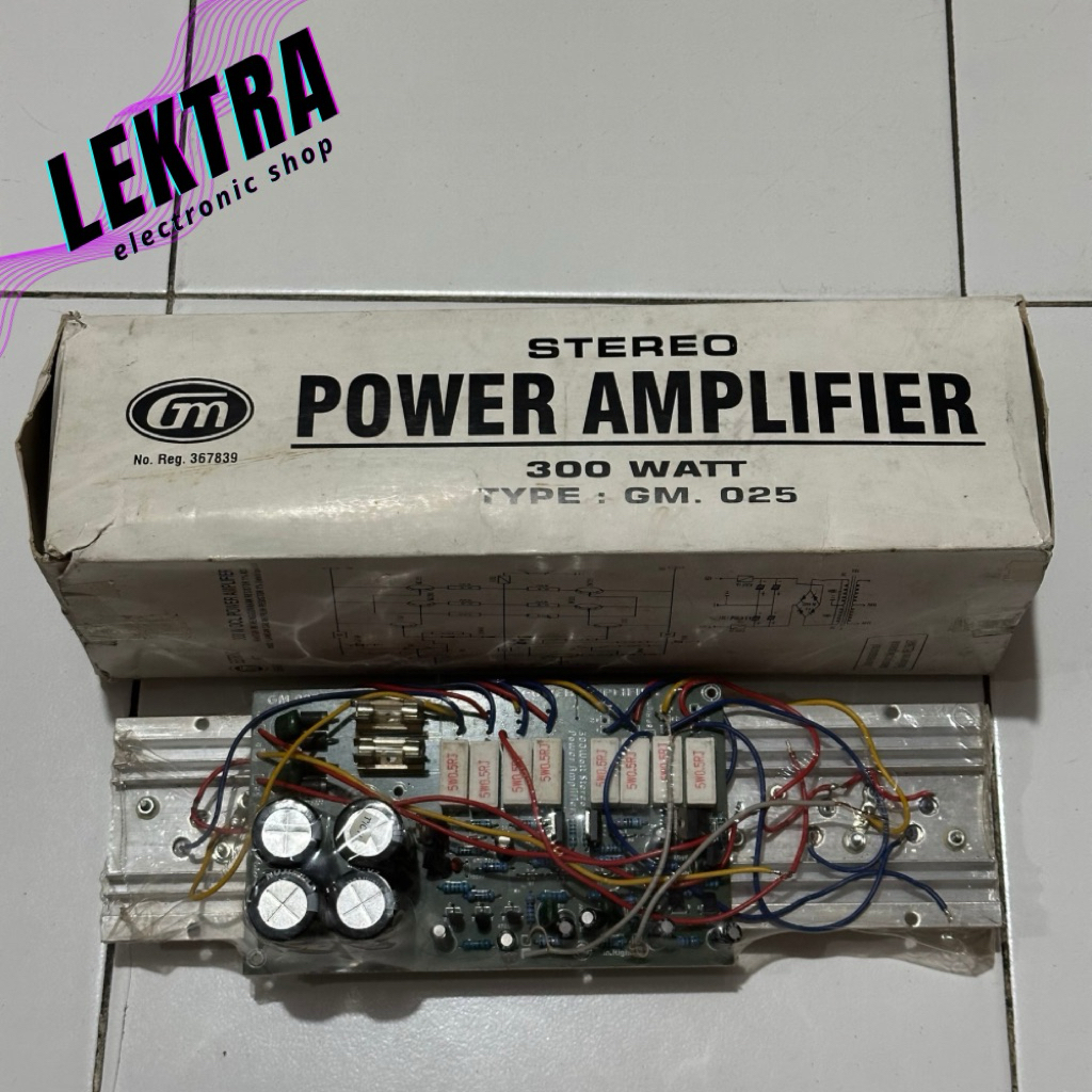 Kit GM 025 Stereo Power Amplifier 300 watt w 300watt GM025