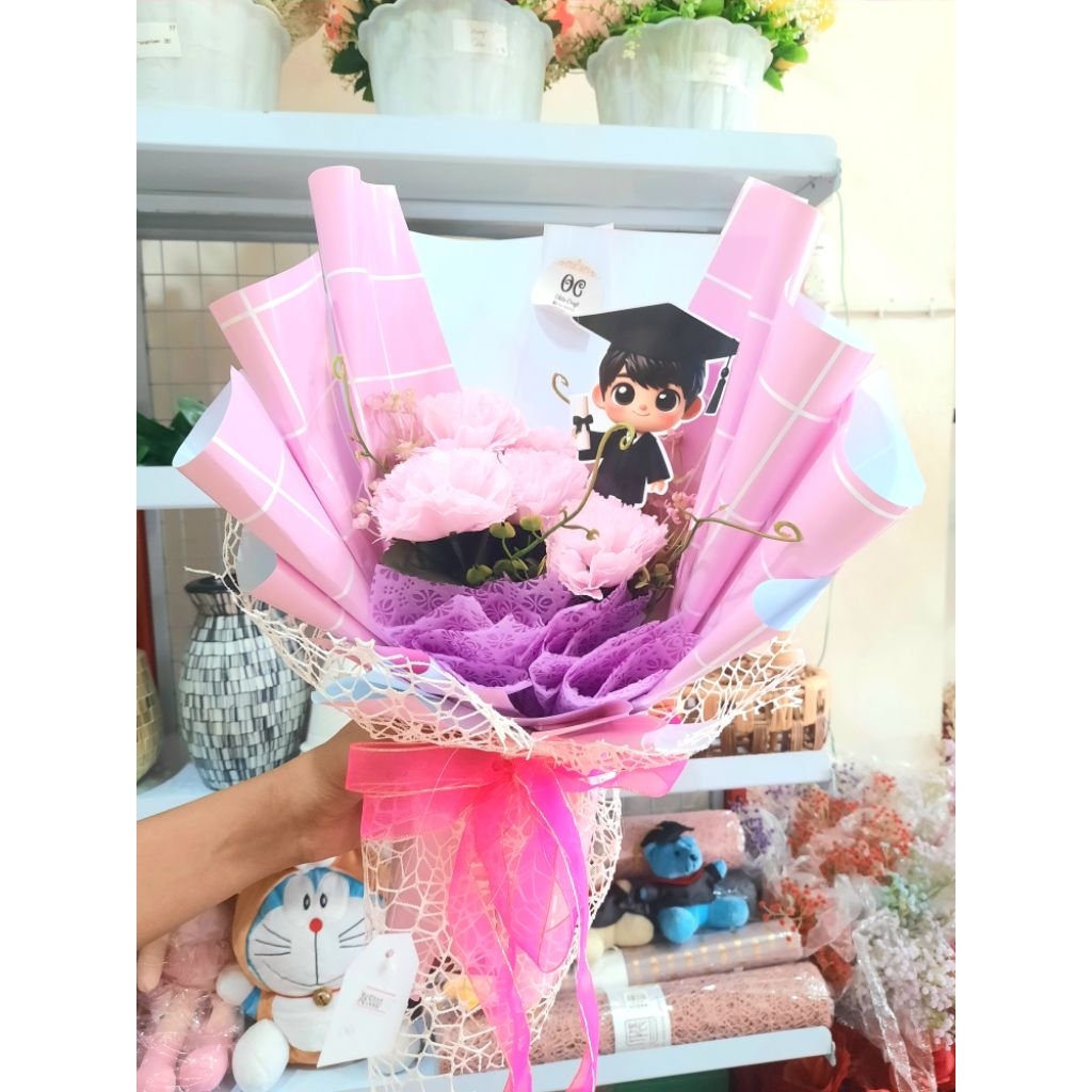 Buket Wisuda Cewe & Cowo