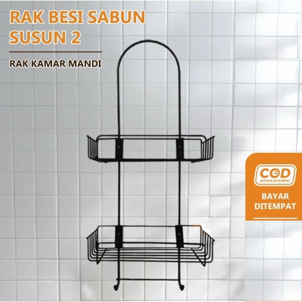 Rak Besi Rak Serbaguna Rak besi Rak kamar mandi