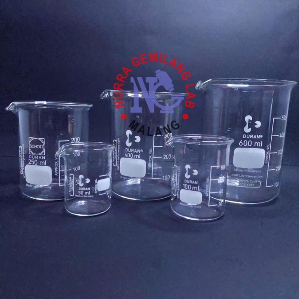 Beaker Glass 50ml Duran