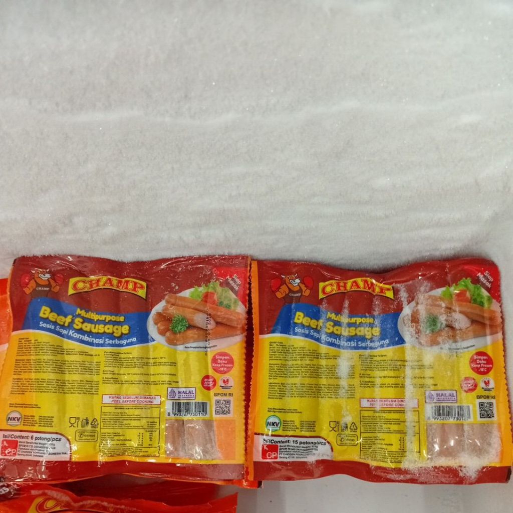CHAMP - SOSIS SAPI KOMBINASI SERBAGUNA BEKU