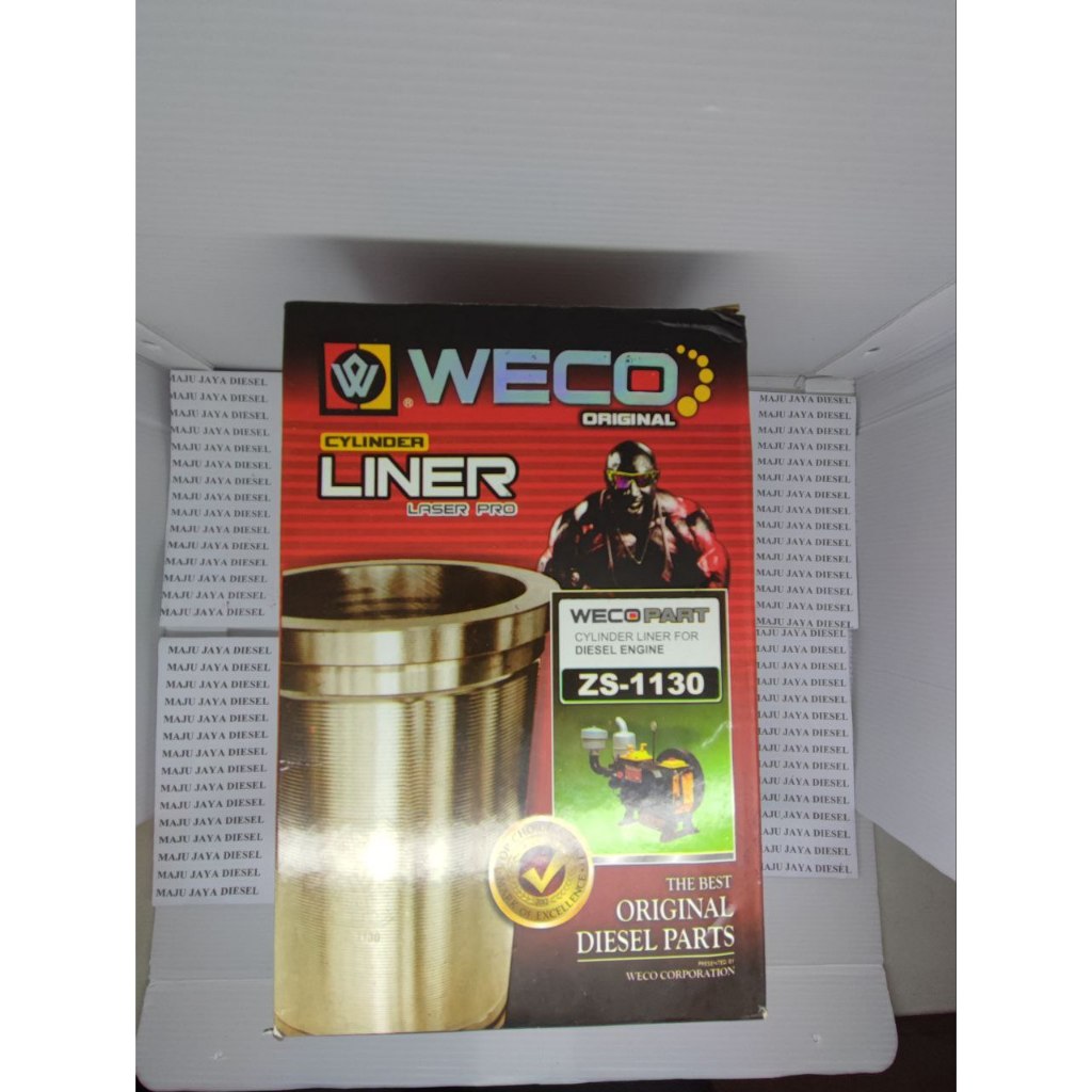 Cylinder Liner / Poring / Boring Mesin Diesel S1130 Weco