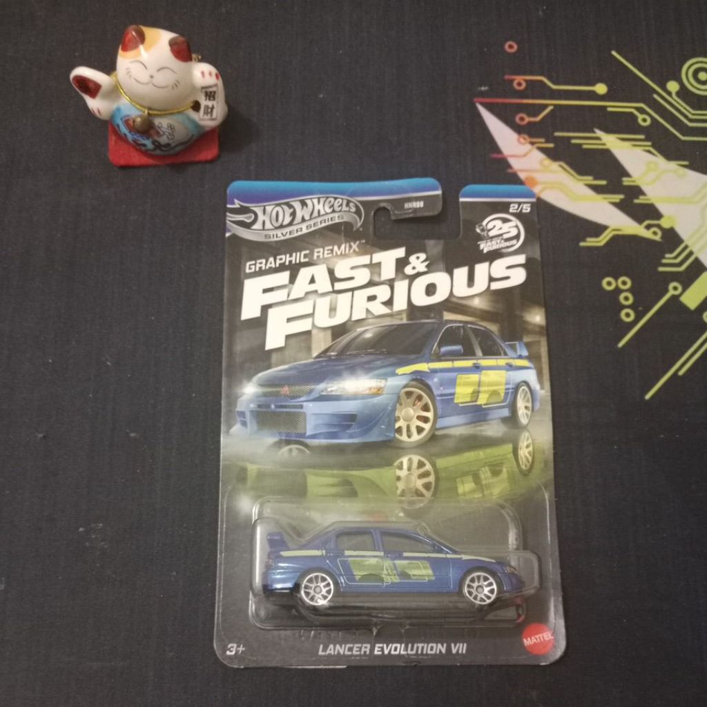 Hotwheels Fast and Furious Graphic Remix Lancer Evo