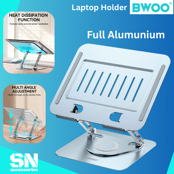 BWOO Laptop Stand ZJ142 Metal Laptop Stand