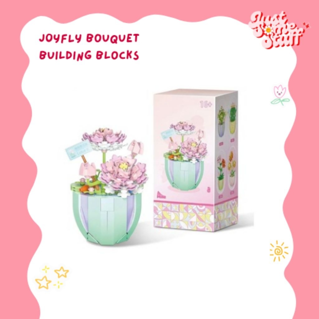 ✨ OH SOME JOYFLY Bouquet building blocks building set Nano blocks flowers / Nano Blocks Bricks Lego 