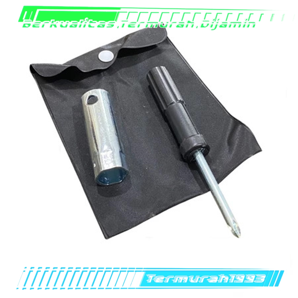 Toolkit Kunci Konci Busi Obeng Plus Minus / Honda All Bebek & Matic Beat Scoopy Spacy Vario PERKAKAS