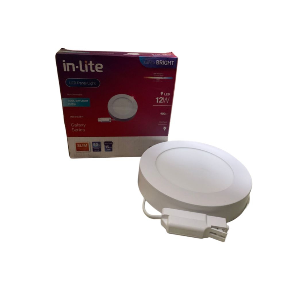 INPS628R Lampu Downlite/Light Panel LED 12w Inbow Inlite