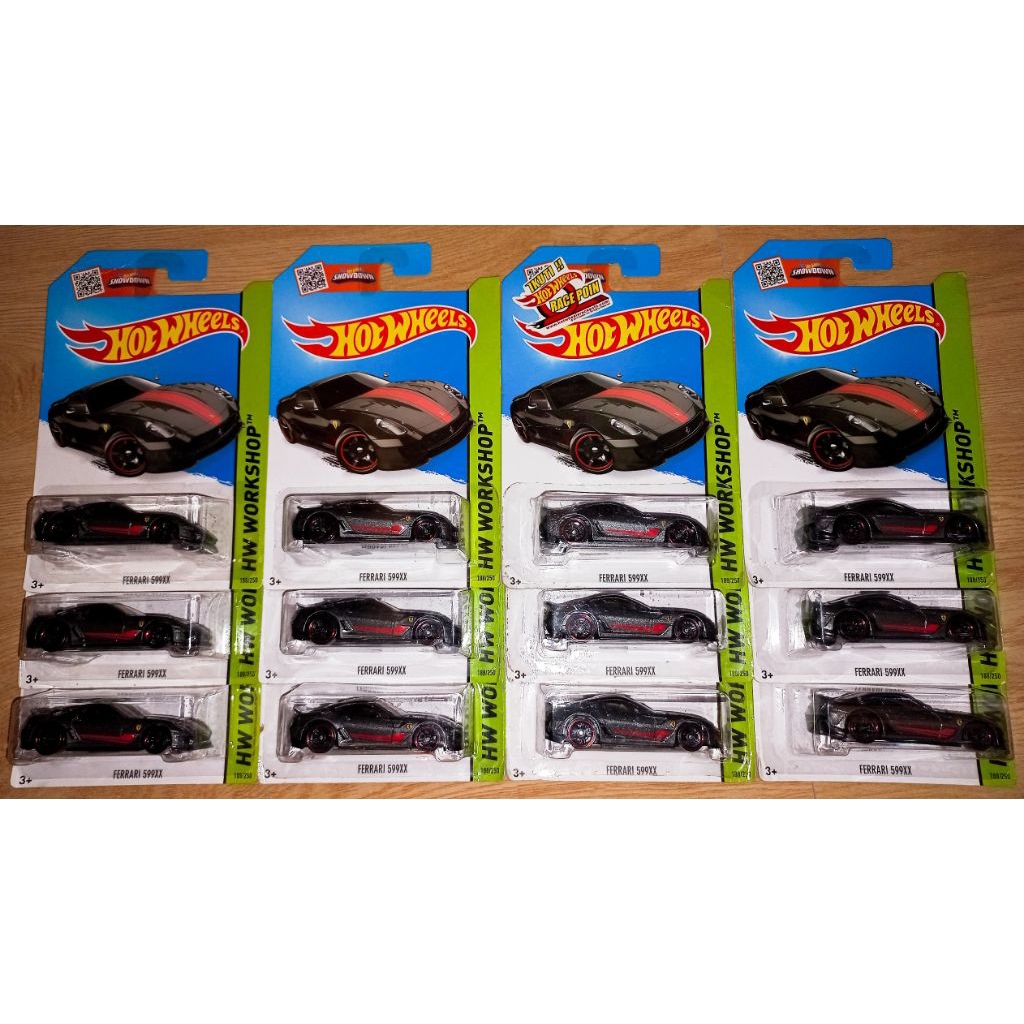 Hotwheels ferrari 599xx
