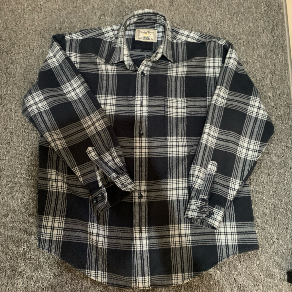 Flannel Tebal Vintage Underwood