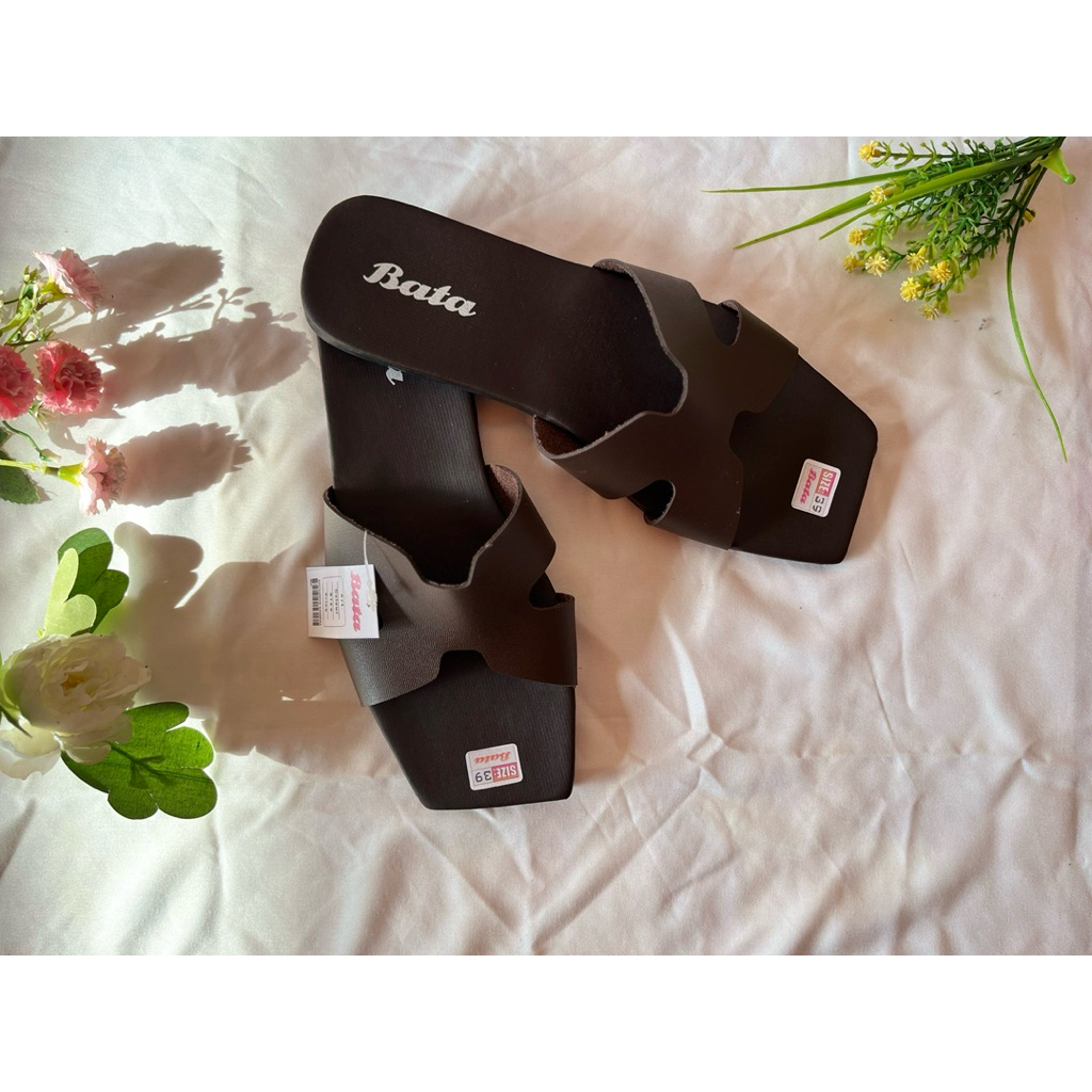 Sandal Selop Wanita Bata Ori Sandal Wanita Sandal Slip on Sandal Teplek Sandal Flat Trebd kekinian V