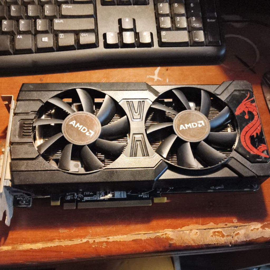 VGA GPU PowerColor RX 470 4GB Rusak Parts Only
