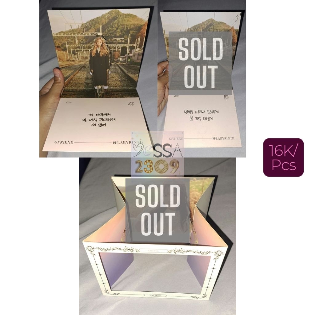 GFRIEND Pop-up Card (Preloved)