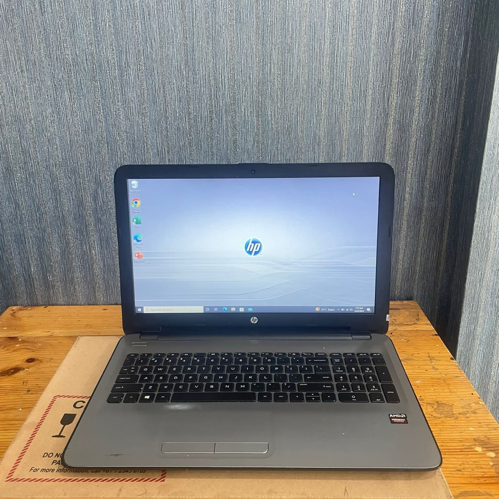Laptop Hp 15 - ba004AX, Amd A10-9600P, #DualVga, Ram 8/1Tb, Editing, Gaming Ngebut, Mulus, Lengkap, 